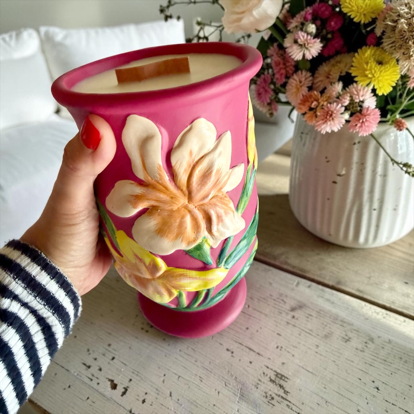Bright summer flowers